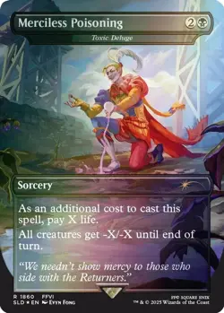 PSL MTG Secret Lair Card FINAL FANTASY Game Over English version Foil Edition - Image 4