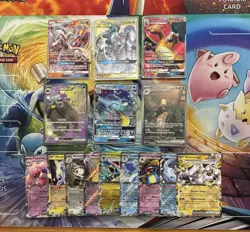 Pokemon Card Lot Full Art Alt Art Fire Charizard Reshiram Mewtwo Darkrai - Image 1