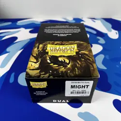 Dual Matte Might Case Display Dragon Shield Standard Size Sleeves - 10 Packs - Image 2