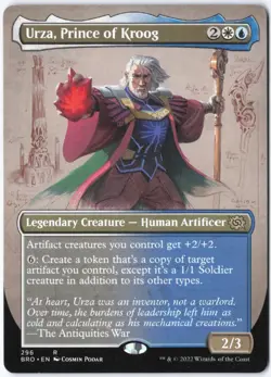Urza, Prince of Kroog (Borderless) R The Brothers' War 296 LP - Image 1
