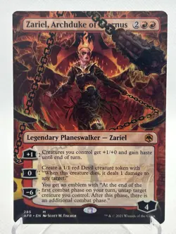 1x Zariel, Archduke of Avernus - Borderless - Adventures In The Forgotten Realms - Image 1