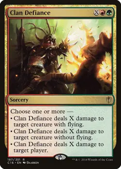 Clan Defiance [Commander 2016] Magic MTG - Image 1