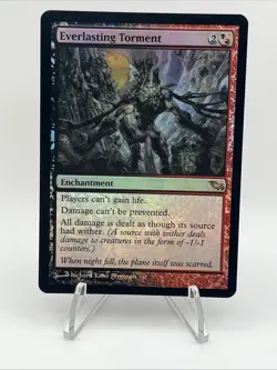 MTG x1 Everlasting Torment, Shadowmoor (SHM) Foil Rare (LP) - Image 1