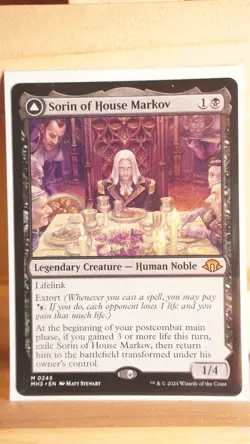 Sorin of House Markov - NM - Modern Horizons 3 - MTG - Image 1