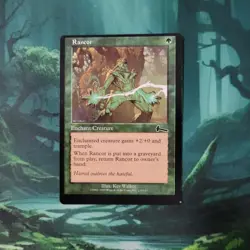 MTG Urza's Legacy - Rancor (Misprint) - Common - LP - Image 1