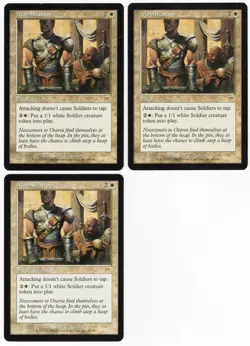 Mobilization x3 3x 2002 Onslaught White Rare Enchantment MTG SP - NM AZ1 - Image 1