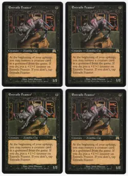Entrails Feaster x4 4x 2002 Onslaught PLAYSET Black Rare Creature MTG NM AZ1 - Image 1