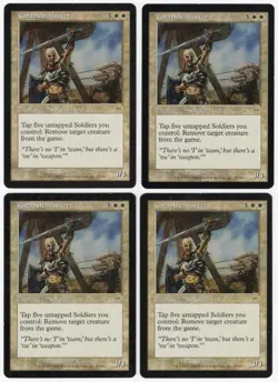 Catapult Master x4 4x 2002 Onslaught PLAYSET White Rare Creature MTG SP - NM AZ3 - Image 1