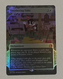 Smothering Tithe NM Foil Wilds of Eldraine: Enchanting Tales Unplayed - Image 1
