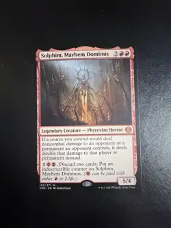MTG - NM - Solphim, Mayhem Dominus - Phyrexia All Will Be One - Image 1