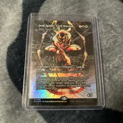 Iron Spider, Civil Warrior - Foil - Borderless - Eternal Legal NM - 0039 - Image 1