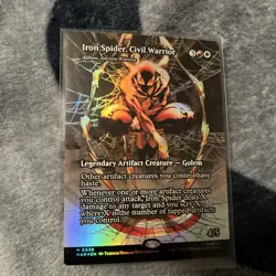 Iron Spider, Civil Warrior - Foil - Borderless - Eternal Legal NM - 0039 - Image 3