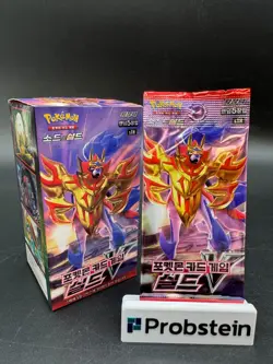 Lot of (30) Pokemon TCG Korean Sword & Shield s1H Booster Packs SEALED - Image 1