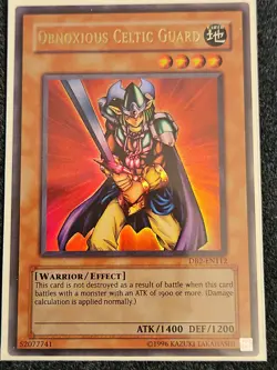 Obnoxious Celtic Guard - DB2-EN112 - Ultra Rare - Unlimited Edition VLP YuGiOh! - Image 1