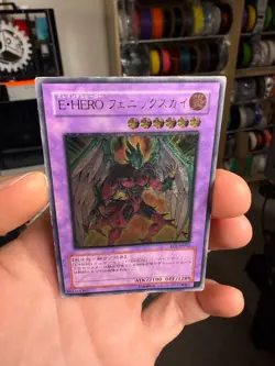 yugioh Elemental HERO Phoenix Enforcer EOJ-JP032 ultimate japnese HP DMG - Image 3