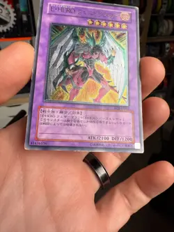 yugioh Elemental HERO Phoenix Enforcer EOJ-JP032 ultimate japnese HP DMG - Image 4