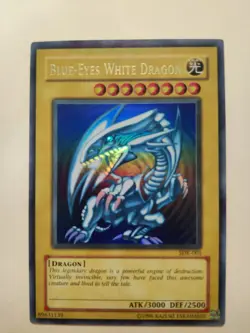 Blue-Eyes White Dragon SDK-001 Unlimited Ultra Rare LP - Image 2