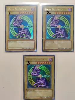 3x Yugioh! Dark Magician SDY-006 LP - Image 1