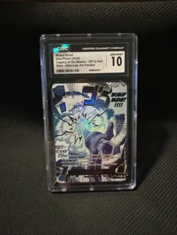 Boeuf Burst (Alternate Art) OP12-060 Legacy of the Master Foil CGC 10 - Image 1