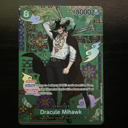 Dracule Mihawk - OP12-030 (SP) OP12-030 The Azure Sea's Seven Foil - Image 1