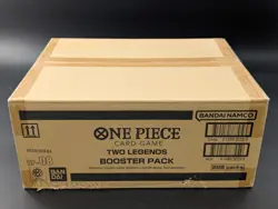 One Piece OP-08 2 Legends English 12 Booster Box Case Factory Sealed - Image 1