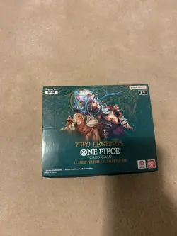 One Piece CG OP08 Two Legends Unsealed Booster Box 24 Packs - Fast free shipping - Image 1