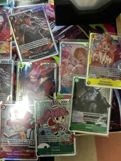 One Piece English Card Lot SR NM 32 Cards Lot - Image 4