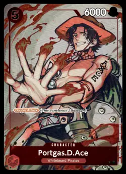 One Piece Promotion Cards #P-028 Portgas.D.Ace (CS 2023 Event Pack) - Image 1