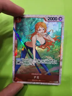 NM Nami Alternate Parallel Rare Foil ST10 OP01-016 R One Piece Tcg Ccg Japanese - Image 1