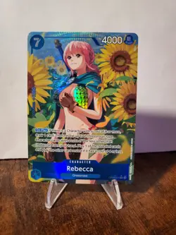 Rebecca SR Alternate Art OP10-058 One Piece Royal Blood English Near Mint - Image 1