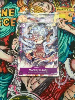 Monkey.D.Luffy Pirate Party Vol.5 Sealed Promo P-041 One Piece TCG English - Image 1