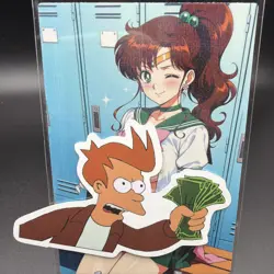 Makoto Kino Sailor Moon Anime Waifu Card Doujin ACG Goddess Holo - Image 1