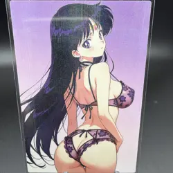 Rei Hino Sailor Moon Anime Waifu Card Doujin ACG Goddess Holo - Image 2