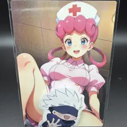 Nurse Joy Anime Waifu Card Doujin ACG Goddess Holo - Image 2