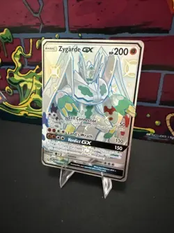 Pokemon TCG Zygarde GX SV65/SV94 Shiny Holo Rare Card Hidden Fates - Image 3