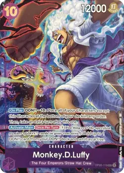 Monkey.D.Luffy (English Version 2nd Anniversary Set) [One Piece Promotion Cards] - Image 1