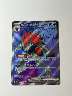 Pokemon TCG N's Zoroark EX Holo Ultra Rare Card 175/159 Sv09: Journey Together - Image 2