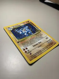 Pokemon Machamp Holo 1st Edition Rare Card Base Set 8/102 - Image 2