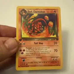 Dark Charmeleon 1st Edition 32/82 Team Rocket Pokemon Card - Image 1