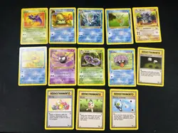 Pokemon TCG Lot Italian Vintage Fossil WOTC NM-LP 13x Cards - Image 1