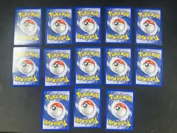 Pokemon TCG Lot Italian Vintage Fossil WOTC NM-LP 13x Cards - Image 2