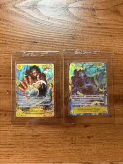 OP12-110 Bartholomew Kuma SEC + Alt Art AA One Piece Card Game TCG. English Nm 2 - Image 1