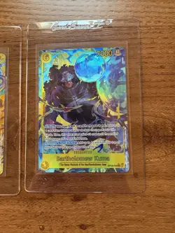 OP12-110 Bartholomew Kuma SEC + Alt Art AA One Piece Card Game TCG. English Nm 2 - Image 3