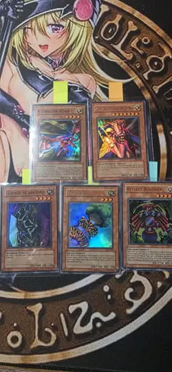 Yu-Gi-Oh Vintage Card Lot of 5 Cards Lightly Played Blahow_96 Reserved - Image 1