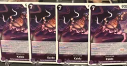 One Piece TCG EB04-030 Kaido X4 Playset Card Game CCG English - Image 1