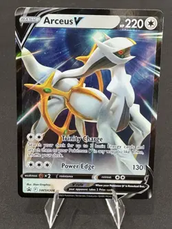 Arceus V SWSH306 SWSH: Sword & Shield Promo Cards Holo Pokemon Card - Image 1