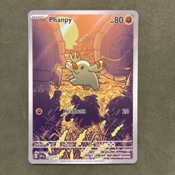 Phanpy 205/191 - Surging Sparks Illustration Rare Pokemon Card Full Art - Image 1