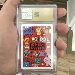 CGC PRISTINE 10 Chansey Pokemon Playing Cards JPN Old Maid - Image 2