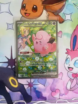 Lillie's Clefairy ex 184/159 Journey Together Pokemon NM Card - Image 1