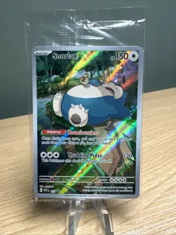 Pokemon TCG Snorlax #51 Scarlet & Violet 151 Promo Card Near Mint SEALED - Image 1